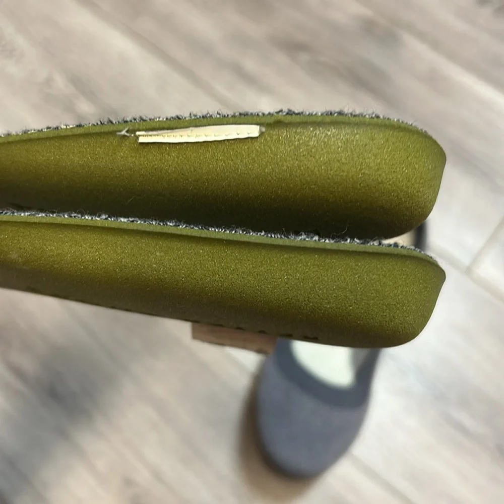 RARE Allbirds Tree Breezer Flats Seashell Gray Size 9 women - Picture 16 of 17